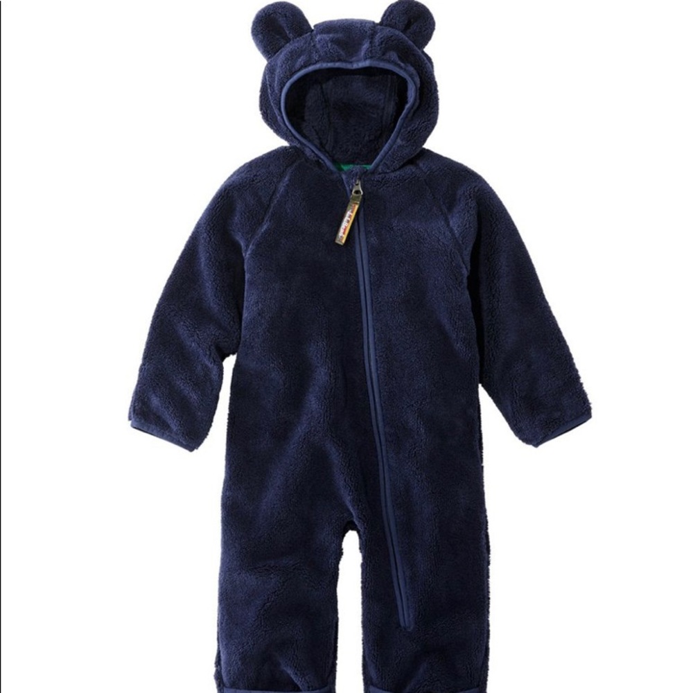 NWOT L.L. Bean Fleece Bear Suit